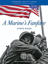 A Marine's Fanfare Concert Band sheet music cover